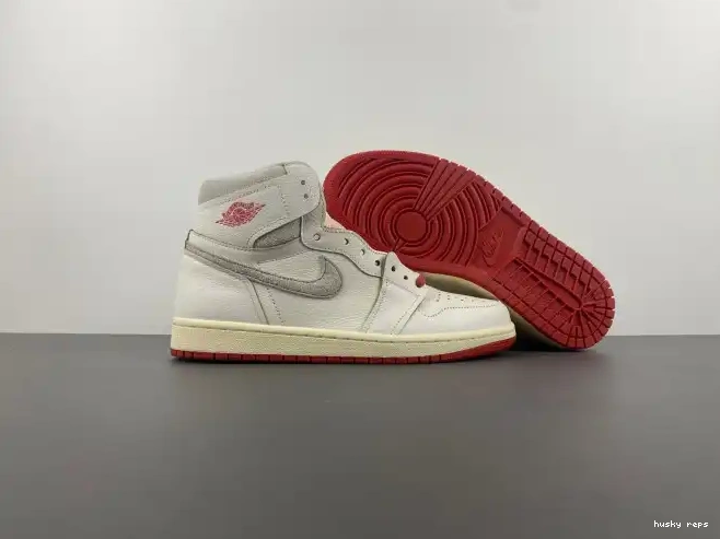 Rep Husky Cinnabar Air 1 DB4612-100 (W) Jordan Rare High OG Air 0514
